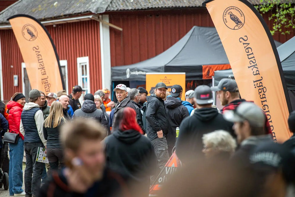 På Utemässan i Lycksele kan du möte Svenska Jägareförbundet på plats och både delta i roliga aktiviteter och ställa dina frågor till förbundets experter. Foto: Lars-Henrik Andersson